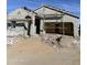 New home under construction with scaffolding and building materials at 38123 N Stallion St, San Tan Valley, AZ 85140