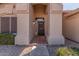 Front entry with security door and terracotta tile flooring at 4213 E Stanford Ave, Gilbert, AZ 85234