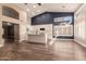 Stylish kitchen featuring white cabinets and a center island at 4213 E Stanford Ave, Gilbert, AZ 85234