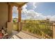 Spacious balcony with views of the community at 5350 E Deer Valley Dr # 4248, Phoenix, AZ 85054