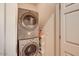 Stackable washer and dryer in convenient laundry room at 5350 E Deer Valley Dr # 4248, Phoenix, AZ 85054