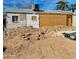 Rear view of house under renovation at 6609 N 20Th Ave, Phoenix, AZ 85015