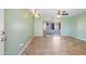 Bright living room featuring tile floors and sliding glass doors at 8344 E Indianola Ave, Scottsdale, AZ 85251