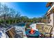 Outdoor area featuring a cozy fire pit with comfortable seating and a built-in barbecue area at 8923 E Mountain Spring Rd, Scottsdale, AZ 85255