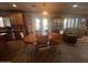 Dining area with wooden table and chairs at 11340 E Stearn Ave, Mesa, AZ 85212