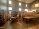 Game room featuring a pool table and high ceilings at 11340 E Stearn Ave, Mesa, AZ 85212