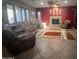 Comfortable living room with fireplace and seating at 11340 E Stearn Ave, Mesa, AZ 85212