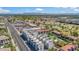 Aerial view of the community near a park and shopping center at 1501 N Miller Rd # 1003, Scottsdale, AZ 85257