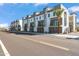 New modern townhouses with attached garages and private balconies at 1501 N Miller Rd # 1003, Scottsdale, AZ 85257