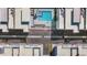 Overhead view of a community pool at 1501 N Miller Rd # 1003, Scottsdale, AZ 85257
