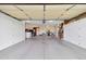 Spacious garage with extra storage cabinets and space for tools at 15809 N Bowling Green Dr, Sun City, AZ 85351