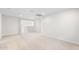 Large upstairs bonus room with neutral carpet and recessed lighting at 17857 W Getty Dr, Goodyear, AZ 85338