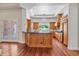 Spacious kitchen features wooden cabinetry, granite countertops, and stainless steel appliances, perfect for culinary enthusiasts at 2222 N Val Vista Dr # 2, Mesa, AZ 85213