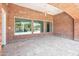 Spacious covered patio with views of the backyard oasis at 2222 N Val Vista Dr # 2, Mesa, AZ 85213