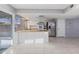 Bright kitchen with stainless steel appliances and an island at 225 N Standage St # 78, Mesa, AZ 85201