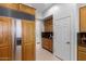 Bright kitchen with custom cabinetry and granite countertops at 42017 N Crooked Stick Rd, Anthem, AZ 85086