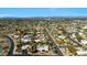 Stunning aerial shot showcasing the neighborhood, beautiful desert landscaping, and mountain views at 4340 E Turquoise Ave, Phoenix, AZ 85028