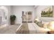 Spacious main bedroom with access to the backyard and ensuite bathroom at 4446 W Townley Ave, Glendale, AZ 85302
