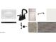 Bathroom features white sink, dark bronze faucet, and grey tile flooring at 47733 W Moeller Rd, Maricopa, AZ 85139