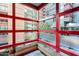 Private balcony with red metal railings and city views at 4808 N 24Th St # 305, Phoenix, AZ 85016