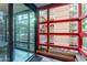 Private balcony with red metal railings and city views at 4808 N 24Th St # 305, Phoenix, AZ 85016