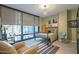 Bright bedroom with large windows and city views at 4808 N 24Th St # 305, Phoenix, AZ 85016