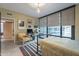 Spacious bedroom with large windows and city views at 4808 N 24Th St # 305, Phoenix, AZ 85016