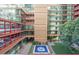 Modern courtyard with fountain and landscaping at 4808 N 24Th St # 305, Phoenix, AZ 85016