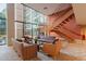 Elegant lobby with comfortable seating and a modern staircase at 4808 N 24Th St # 305, Phoenix, AZ 85016