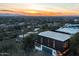 Aerial view of modern home with city views at 5419 E Valle Vista Rd, Phoenix, AZ 85018