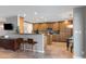 Spacious kitchen featuring granite countertops, an island, stainless steel appliances, and ample cabinetry at 7844 E Coolidge St, Scottsdale, AZ 85251