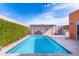 Refreshing pool and patio area, perfect for enjoying sunny days in a private backyard at 7844 E Coolidge St, Scottsdale, AZ 85251