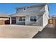 A spacious backyard offers ample space for outdoor activities and relaxation at 9036 S 196Th Dr, Goodyear, AZ 85338