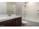 Clean bathroom with bathtub and shower at 11682 W Parkway Ln, Avondale, AZ 85323