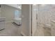 Clean bathroom with shower/tub combo and vanity at 18125 W Acacia Dr, Goodyear, AZ 85338