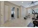Home gym with various exercise equipment at 18125 W Acacia Dr, Goodyear, AZ 85338