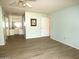 Main bedroom with mirrored vanity and ample closet space at 7419 E Abilene Ave, Mesa, AZ 85208