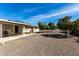Covered patio area with access to backyard at 9719 W Newport Dr, Sun City, AZ 85351