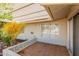Relaxing patio with pergola and tiled flooring at 10450 W Campana Dr, Sun City, AZ 85351