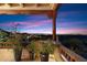 Charming balcony showcasing city views and potted plants at 10801 E Happy Valley Rd # 102, Scottsdale, AZ 85255