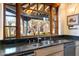 Kitchen sink with a window view of the desert landscape at 10801 E Happy Valley Rd # 102, Scottsdale, AZ 85255