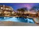 Inviting pool and patio area set against a stunning desert backdrop, ideal for relaxation and outdoor living at 10801 E Happy Valley Rd # 102, Scottsdale, AZ 85255