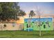 Dog park with mural, washing station, and grassy lawn at 17200 W Bell Rd # 873, Surprise, AZ 85374