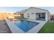 Private backyard pool with spacious patio at 2038 E Dry Wood Rd, Phoenix, AZ 85024