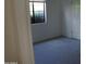 Bedroom with light color carpet and good light at 4119 E Glencove St, Mesa, AZ 85205