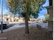 A side view of the home in a quiet neighborhood street at 6455 W Orchid Ln, Glendale, AZ 85302