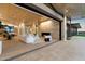 Open living space with fireplace and seamless indoor-outdoor flow at 6516 E Meadowlark Ln, Paradise Valley, AZ 85253