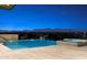 Luxury infinity pool and spa, offering breathtaking mountain views at 6516 E Meadowlark Ln, Paradise Valley, AZ 85253