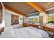 Bright bedroom with large window and built-ins at 7915 E Primrose Path, Carefree, AZ 85377