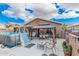 Relaxing backyard oasis with pool, gazebo and patio at 830 E Tortoise Trl, San Tan Valley, AZ 85143